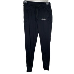 Alphalete Joggers Sweatpants Womens Small Elastic Waist black